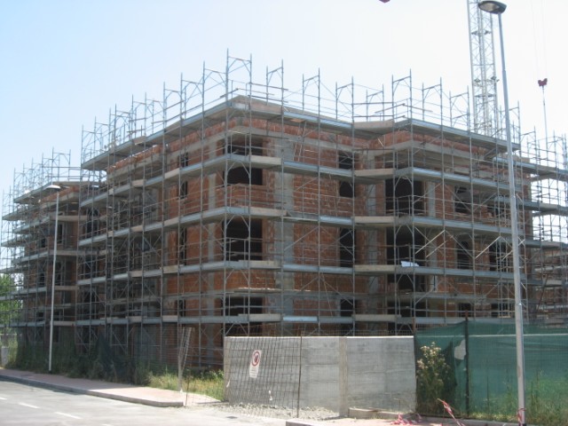 Progetto delle strutture di un complesso residenziale nel Comune di Medicina via san Carlo